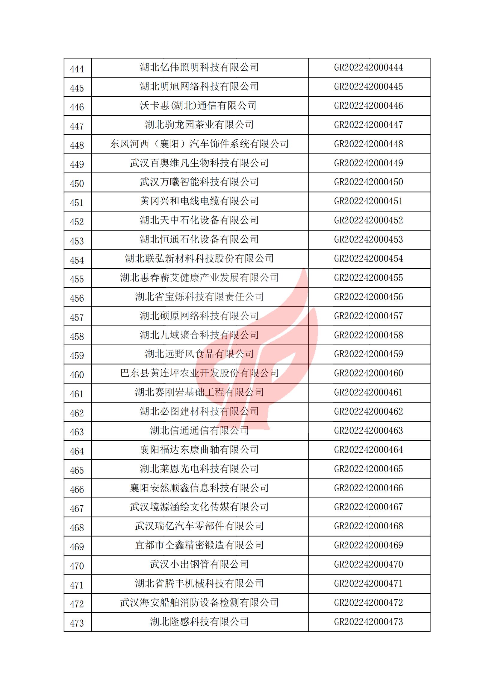 湖北省認(rèn)定機(jī)構(gòu)2022年認(rèn)定的第一批高新技術(shù)企業(yè)備案名單_15