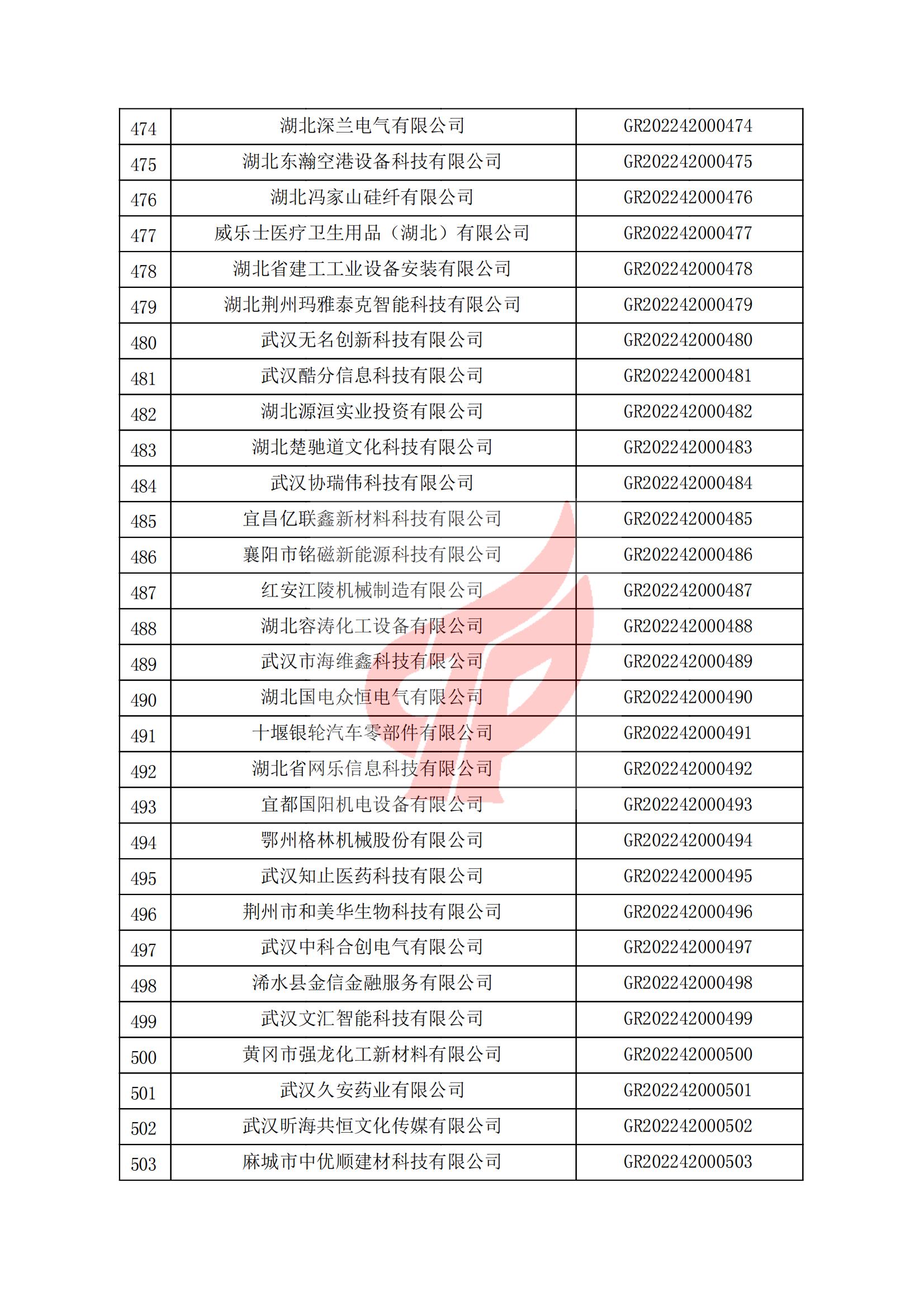 湖北省認(rèn)定機(jī)構(gòu)2022年認(rèn)定的第一批高新技術(shù)企業(yè)備案名單_16